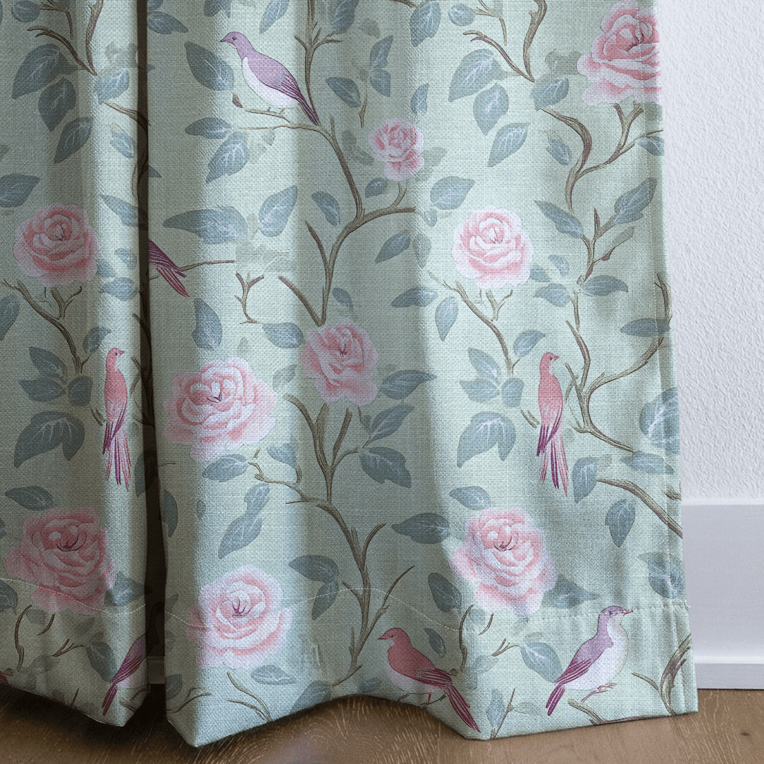 Chirp Charm - Drapery - Benton Lane Home - Lemon Park