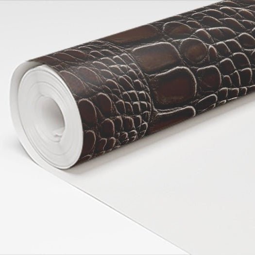 Chocolate Croc - Painted Paper