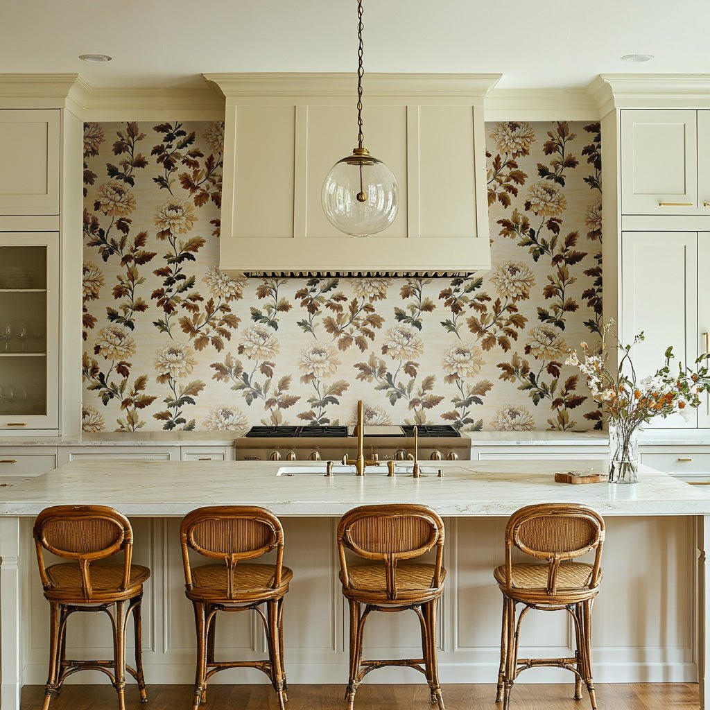 Chrysanthemum Charm - Benton Lane Home - Painted Paper