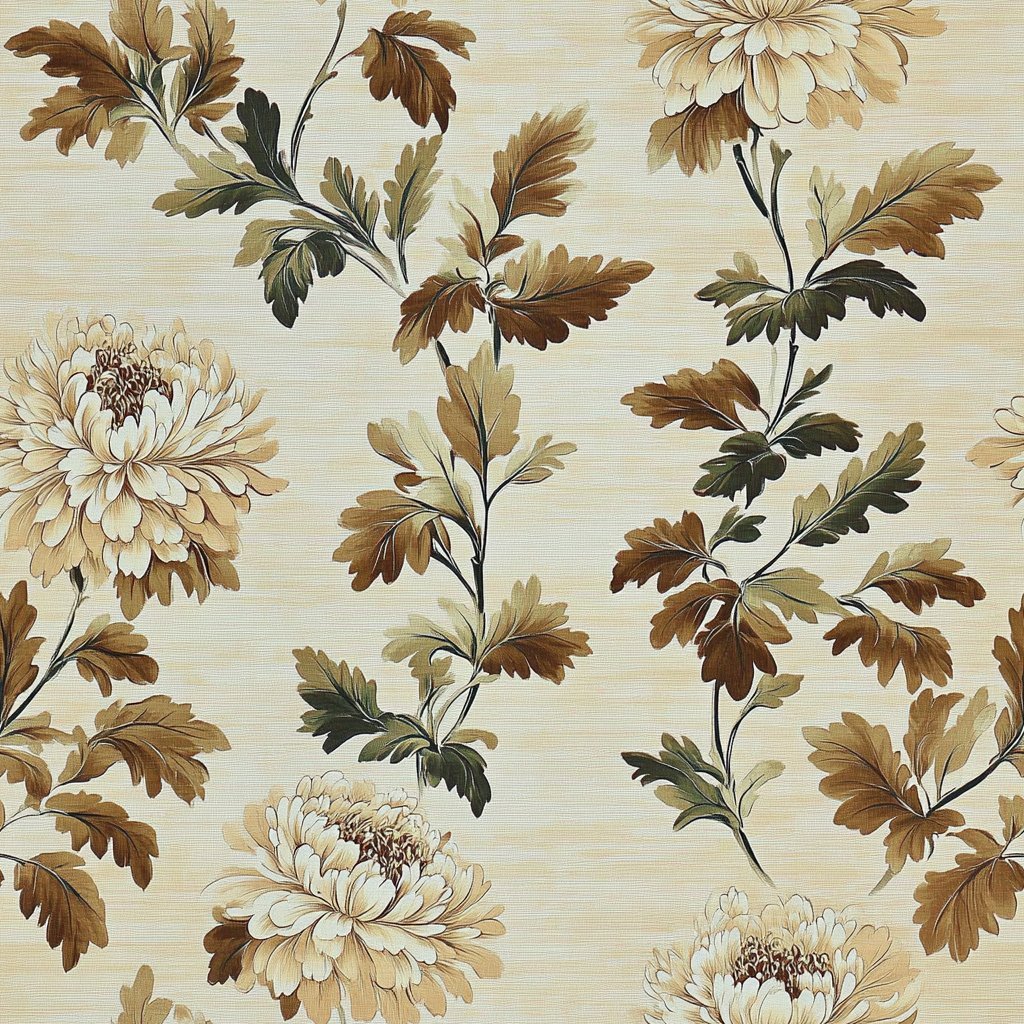Chrysanthemum Charm - Benton Lane Home - Painted Paper