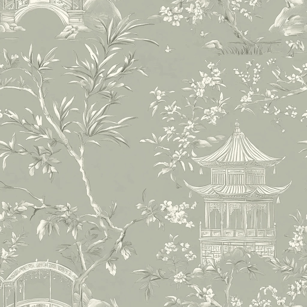 Cindrelle Wallpaper - Benton Lane Home - Painted Paper