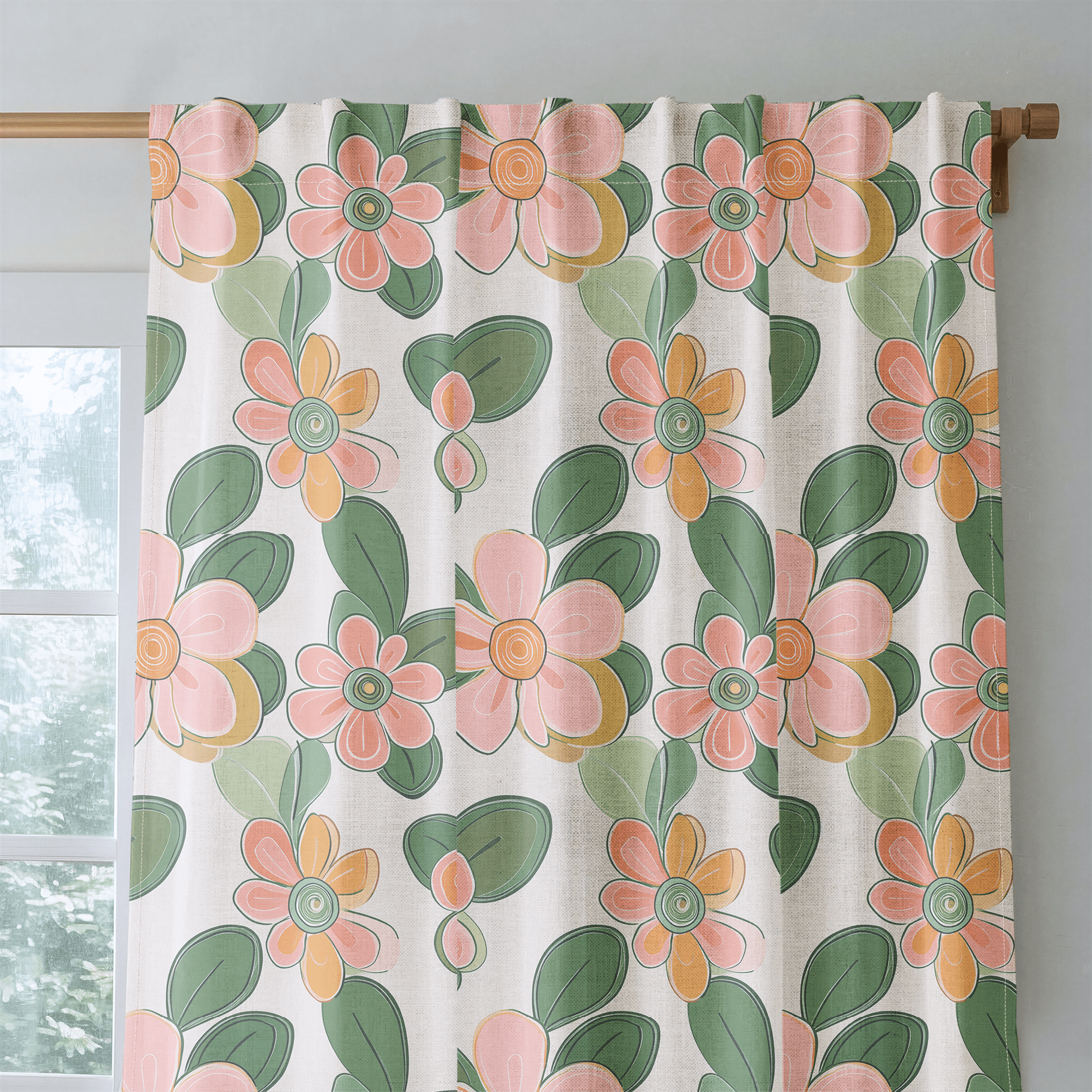 Cinnamon - Drapery - Benton Lane Home - Lemon Park