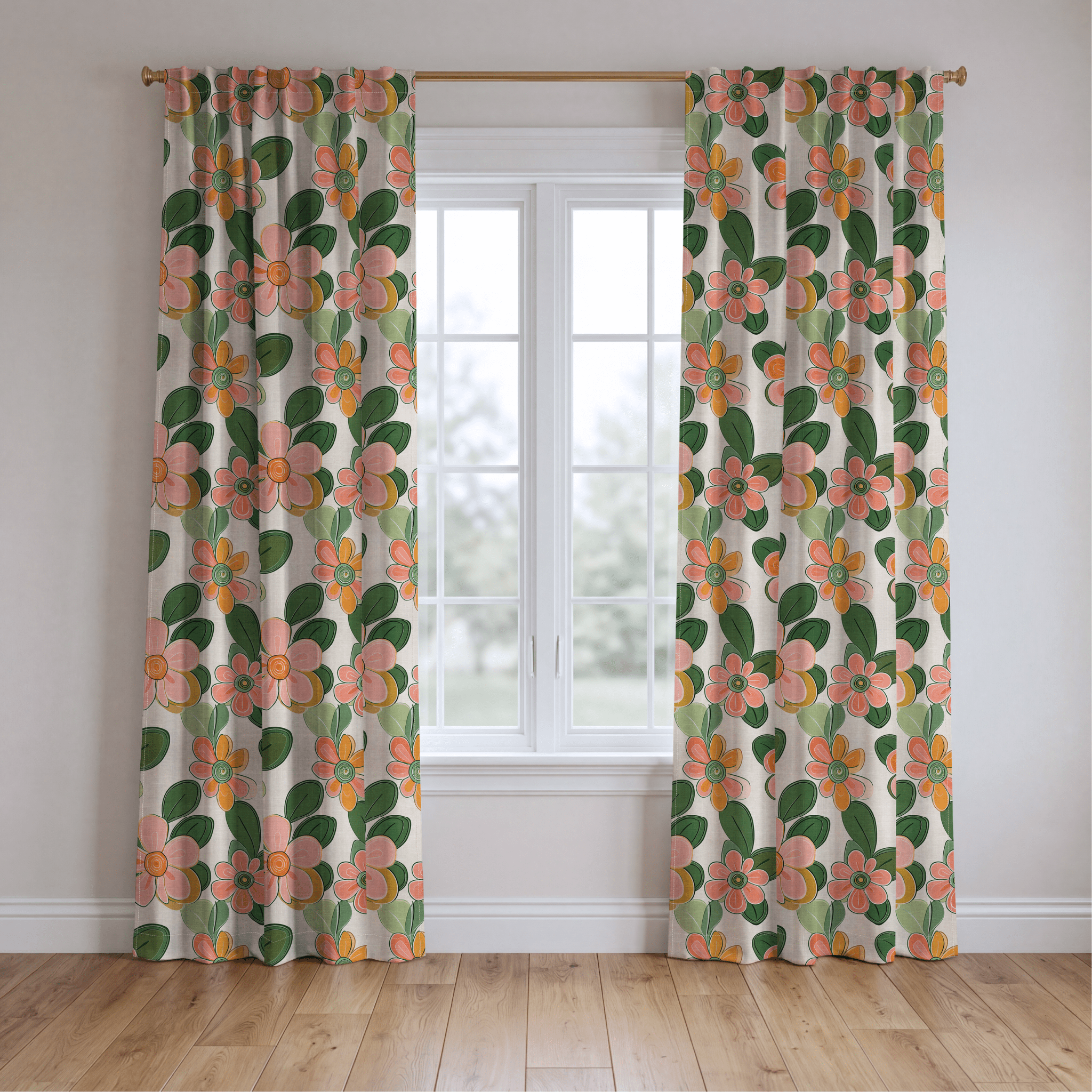 Cinnamon - Drapery - Benton Lane Home - Lemon Park