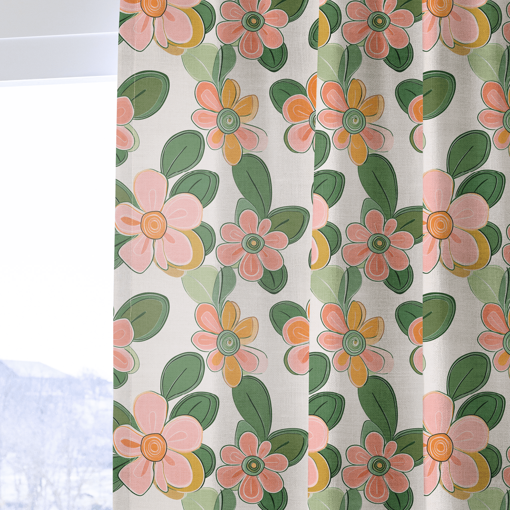 Cinnamon - Drapery - Benton Lane Home - Lemon Park