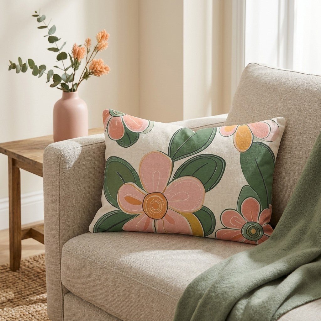 Cinnamon Throw Pillow - Benton Lane Home - Lemon Park
