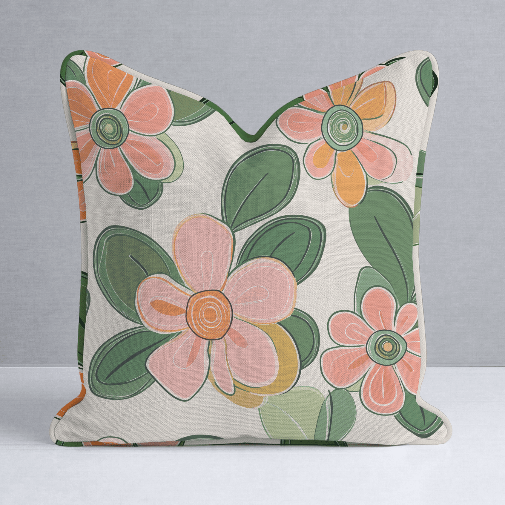 Cinnamon Throw Pillow - Benton Lane Home - Lemon Park