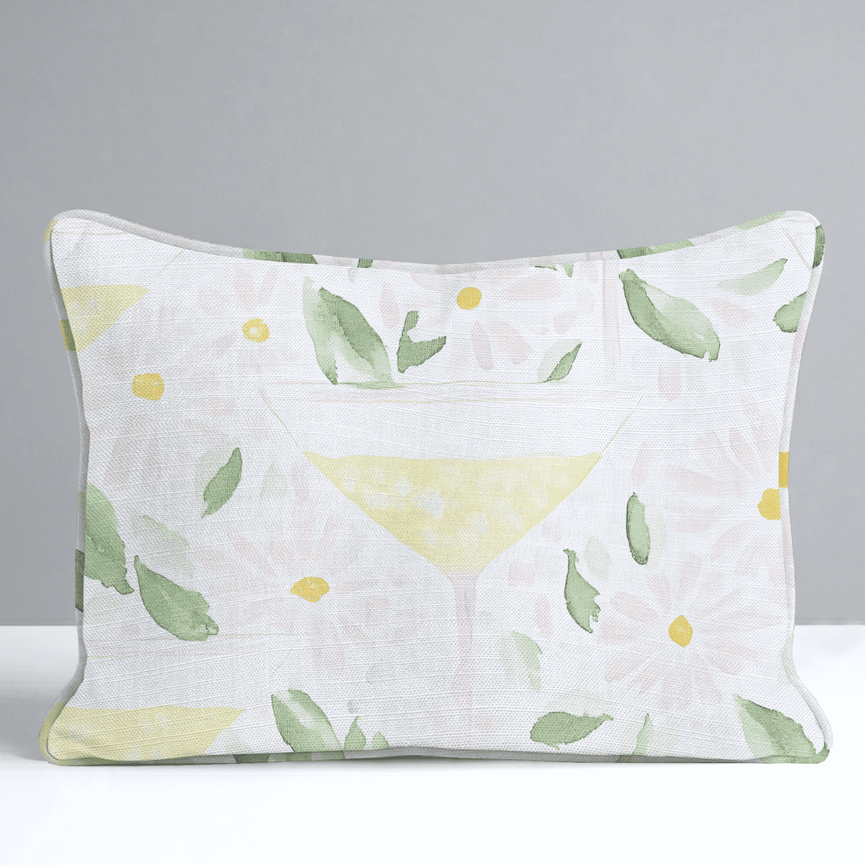 Citrus Chic Throw Pillow - Benton Lane Home - Lemon Park