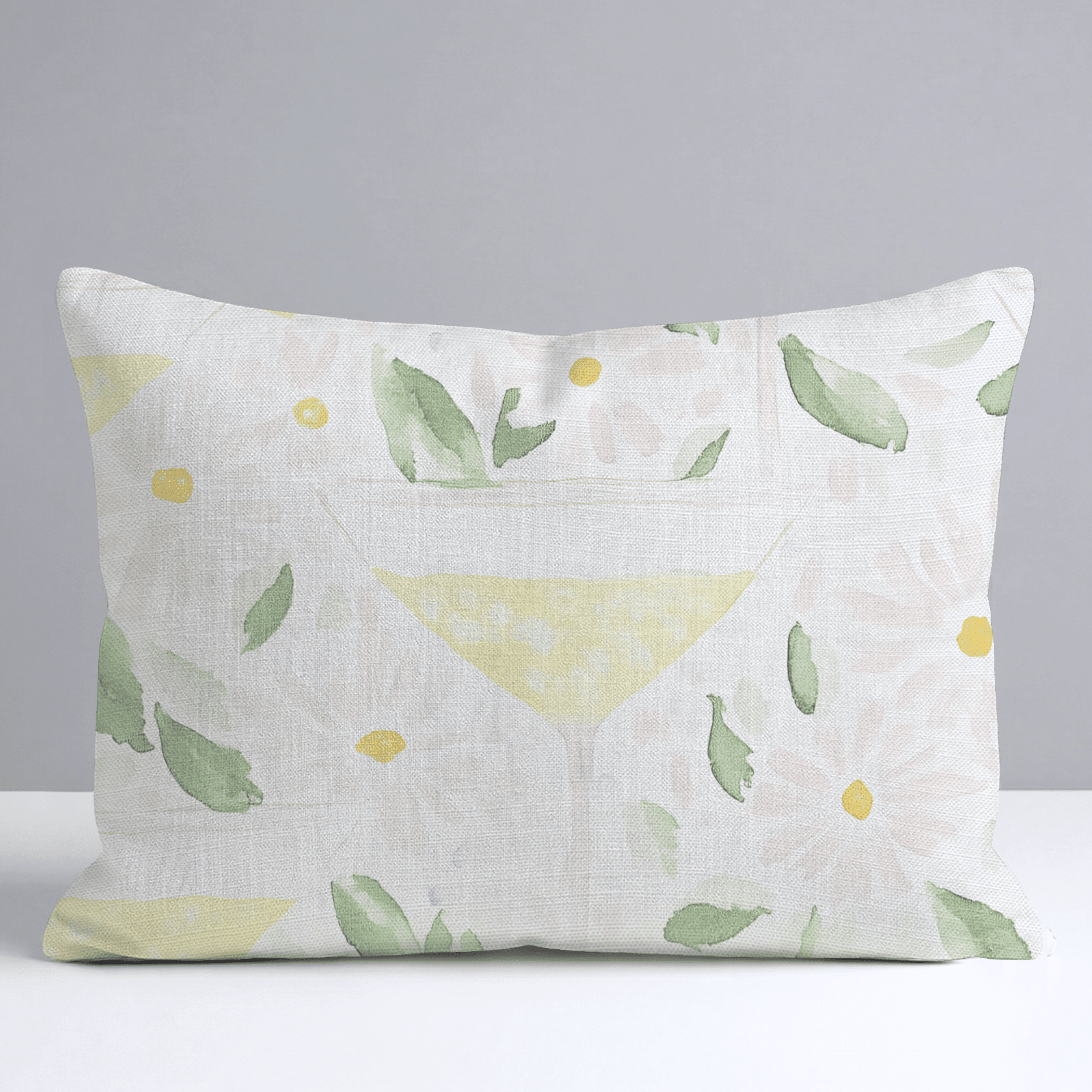 Citrus Chic Throw Pillow - Benton Lane Home - Lemon Park