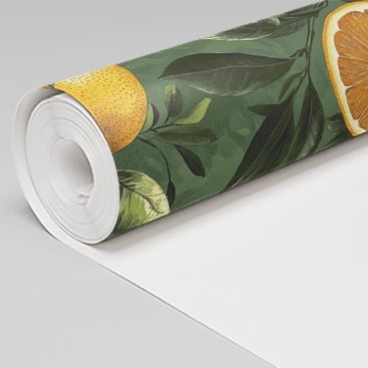 Citrus Grove Wallpaper - Benton Lane Home - Painted Paper