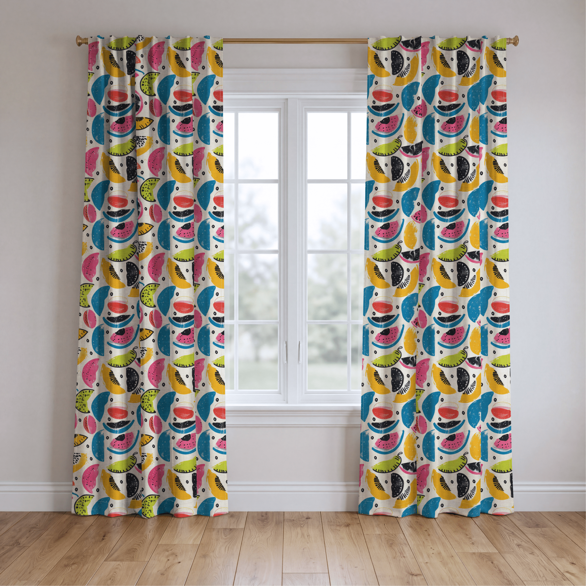 Citrus Sienna - Drapery - Benton Lane Home - Lemon Park