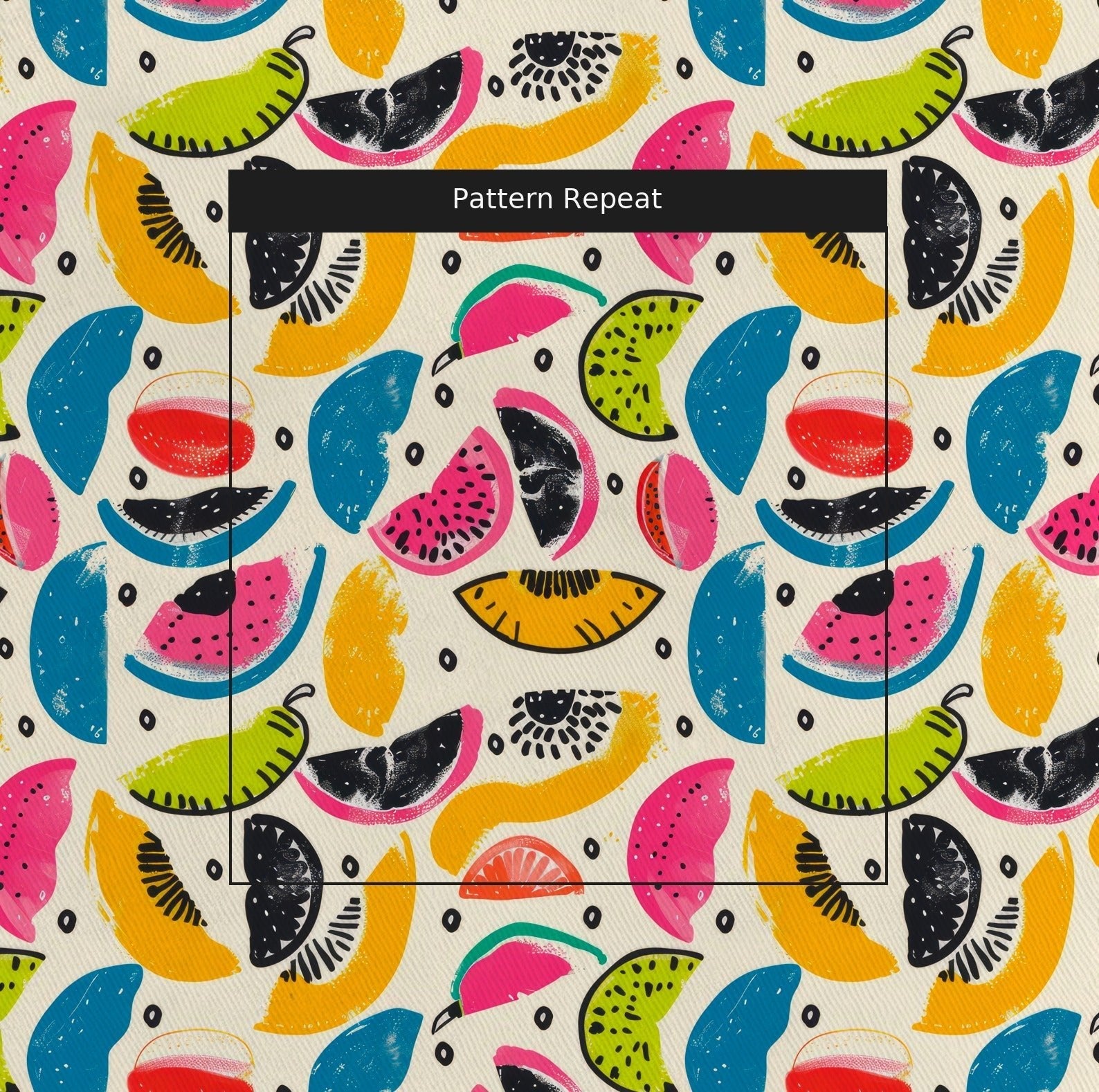 Citrus Sienna - Fabric - Lemon Park