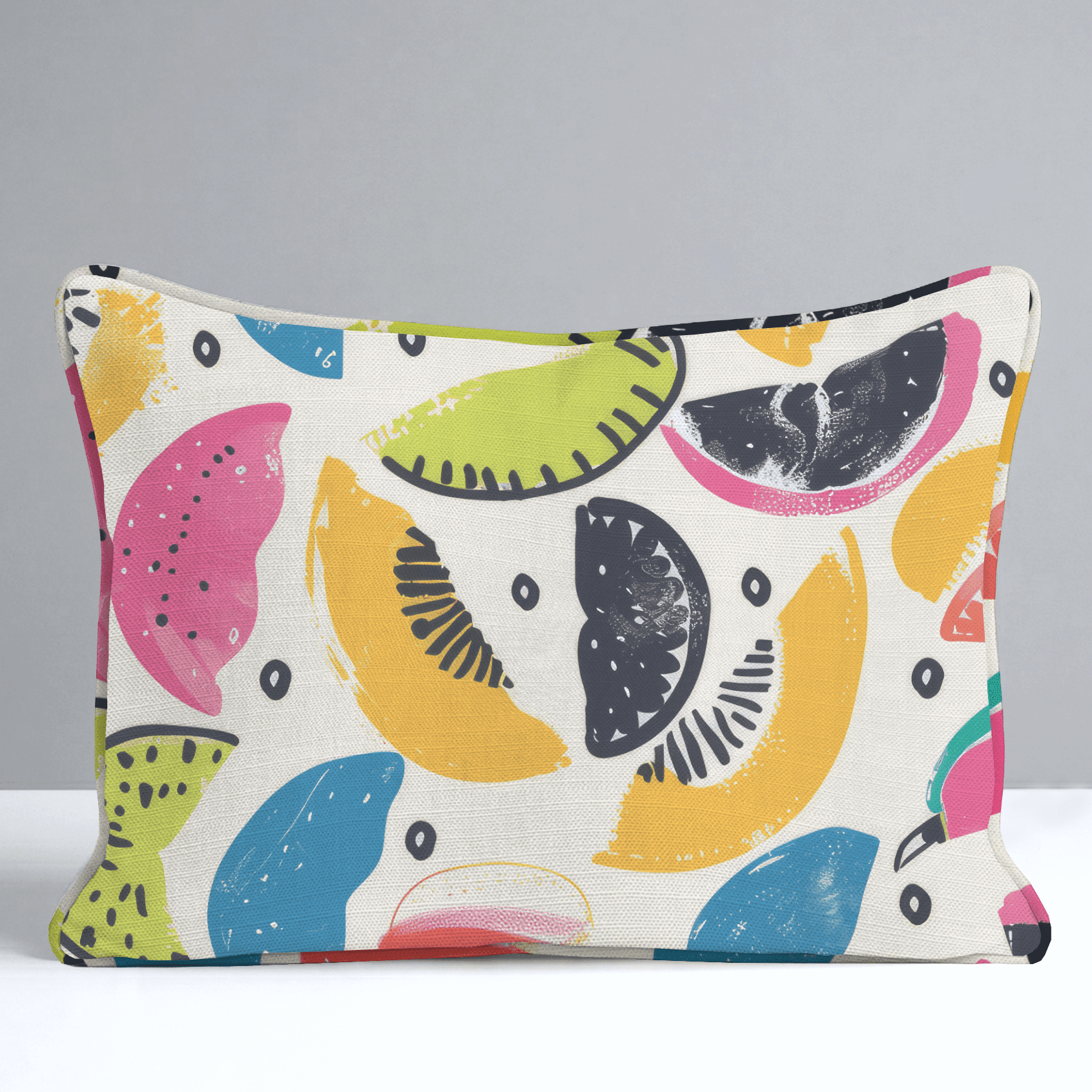 Citrus Sienna Throw Pillow - Benton Lane Home - Lemon Park