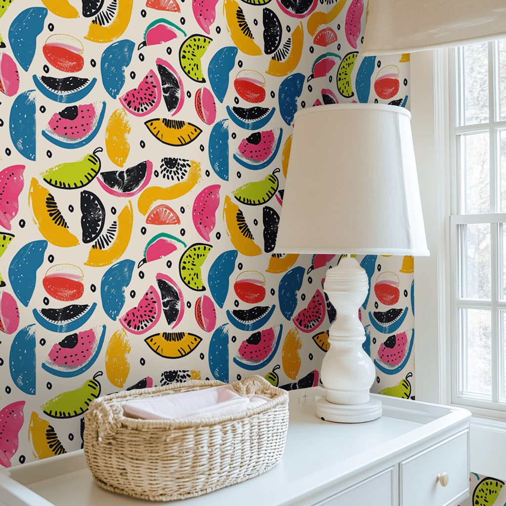 Citrus Sienna Wallpaper - Benton Lane Home - Lemon Park