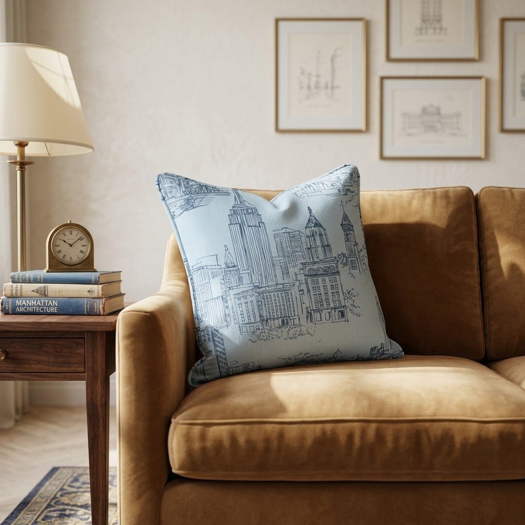 City Grid Throw Pillow - Benton Lane Home - Hillcroft Home