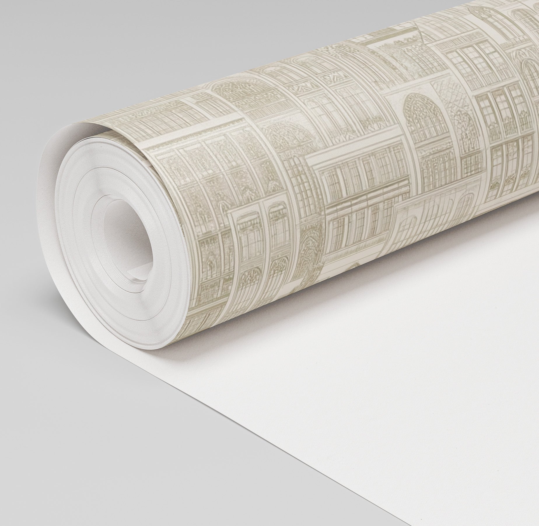 Cityscape Wallpaper - Benton Lane Home - Painted Paper