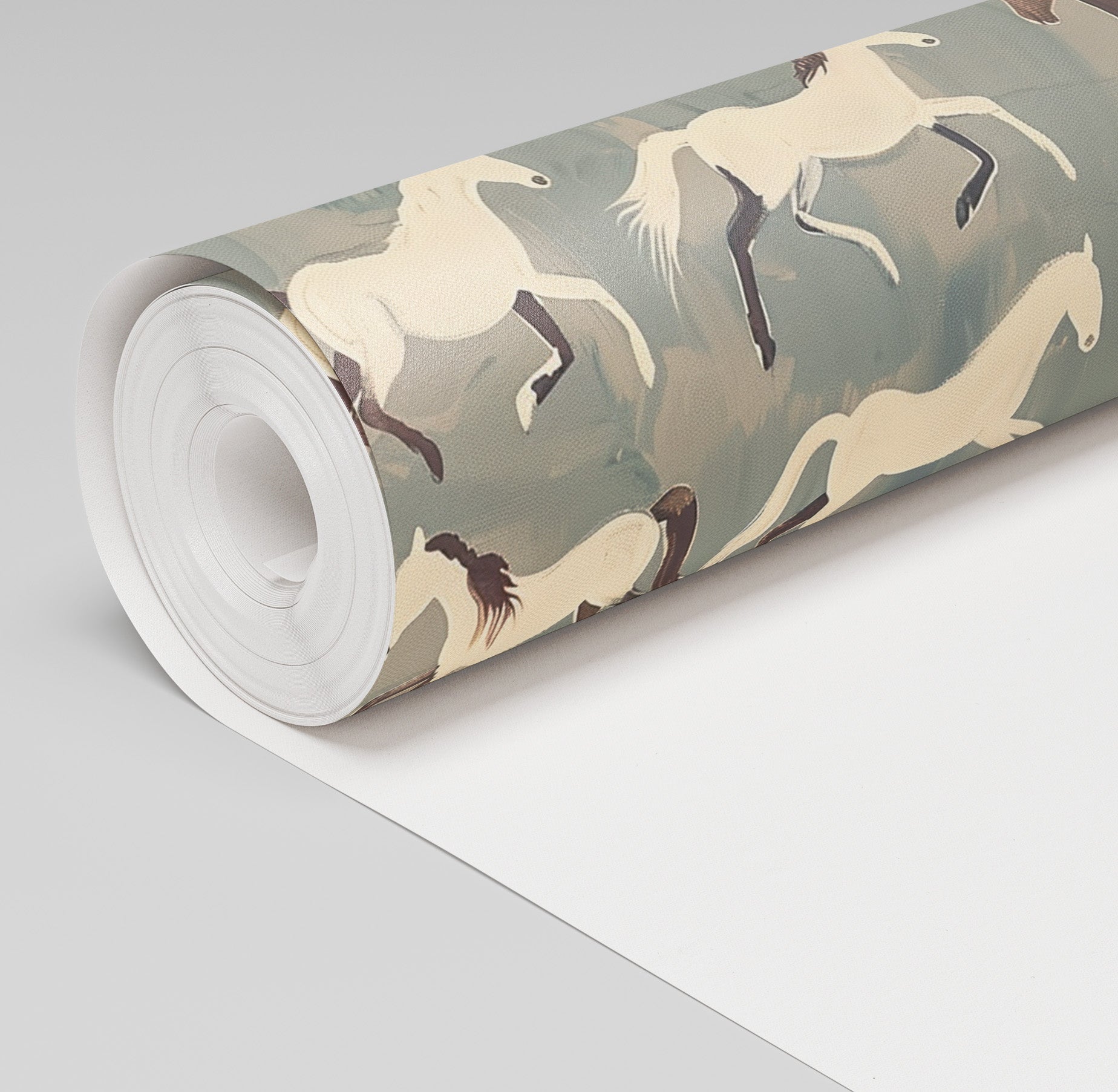 Claire's Corral Wallpaper - Painted Paper