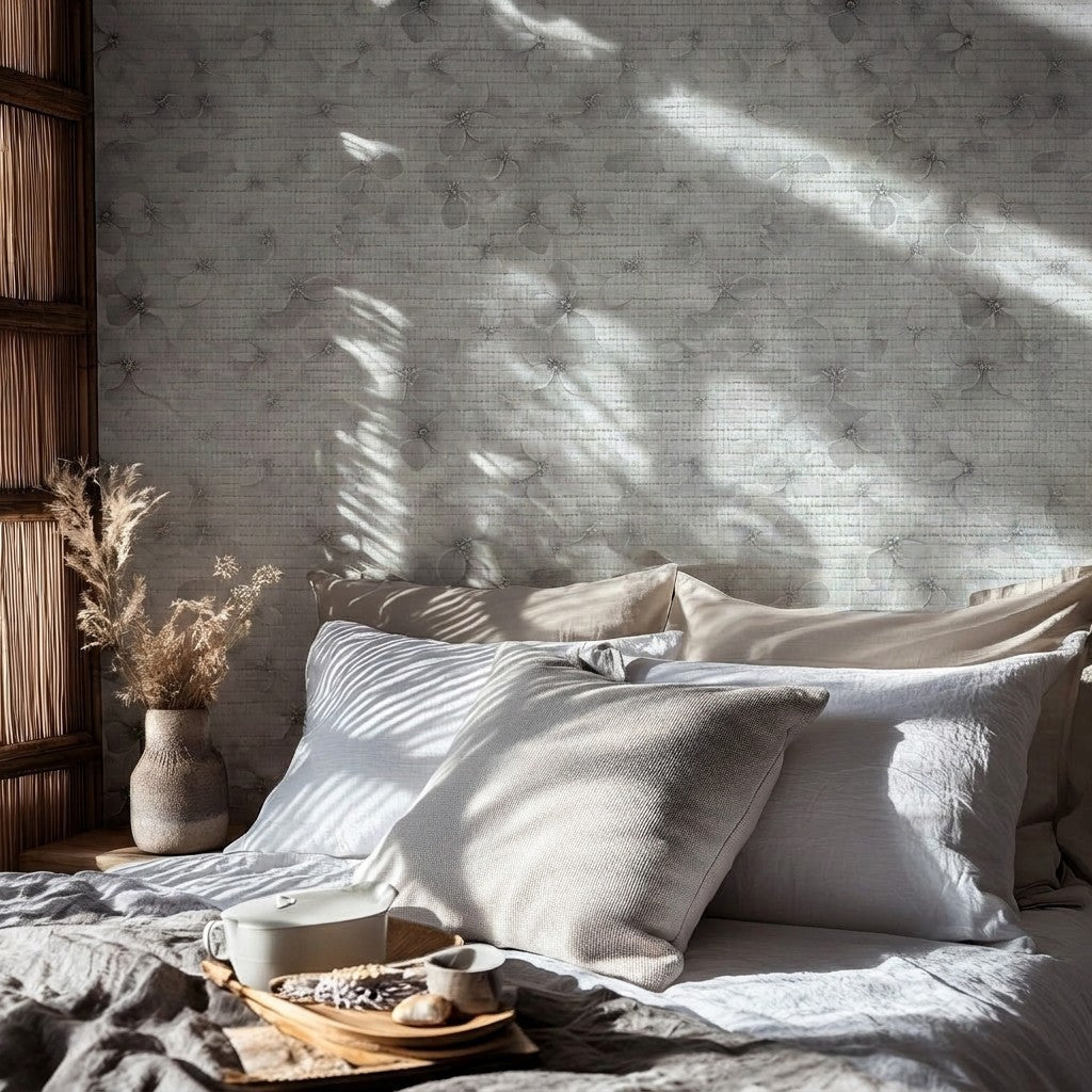Clarence Faux Grasscloth Wallpaper - Painted Paper