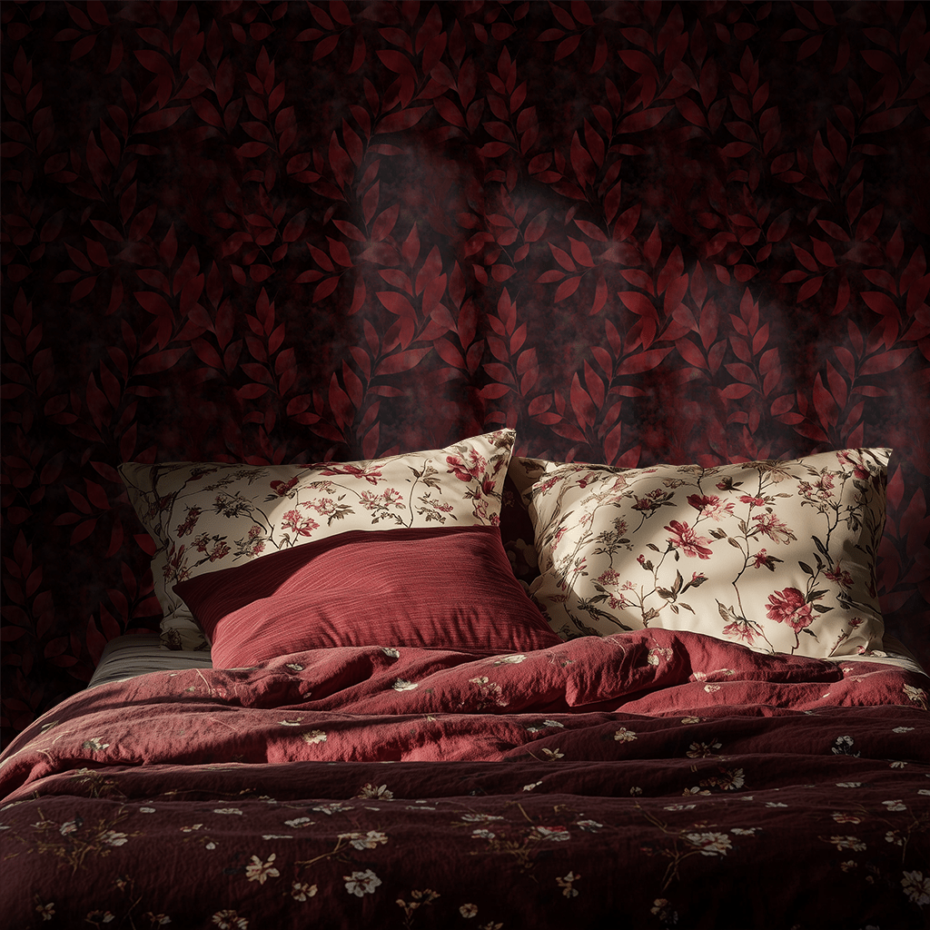 Claret Vine Wallpaper - Benton Lane Home - Painted Paper