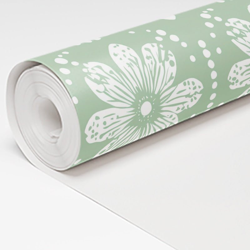 Clary Sage Wallpaper - Benton Lane Home - Painted Paper