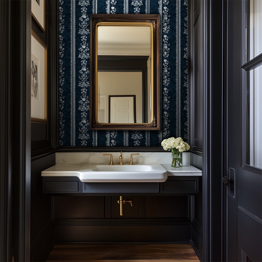 Classic Blue Wallpaper - Benton Lane Home - Anthem Classic