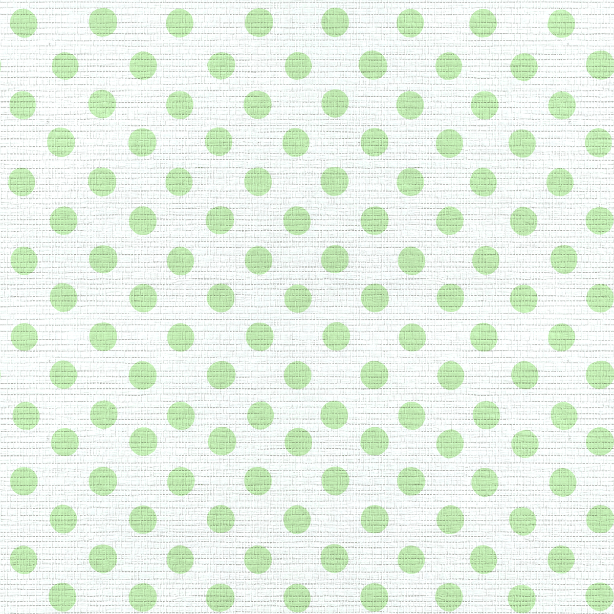 Classic Green Dots Faux Grasscloth Wallpaper - Lemon Park