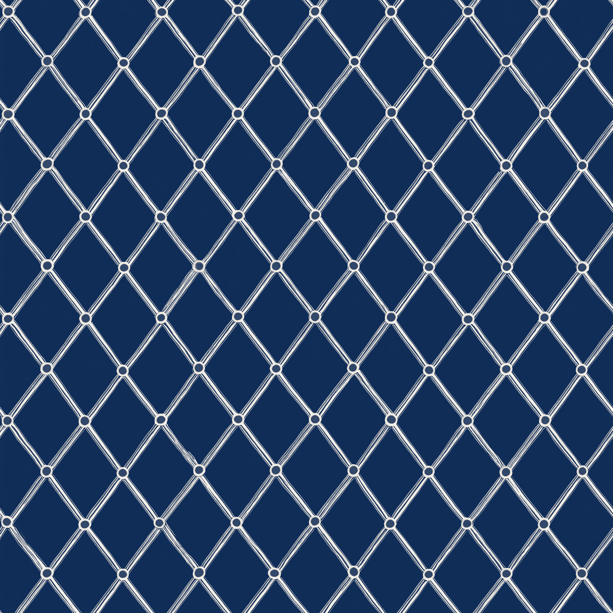 Classic Lattice Wallpaper - Painted Paper