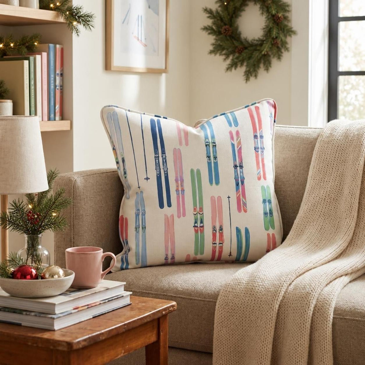 Classic Run Throw Pillow throw pillow - Hillcroft Home