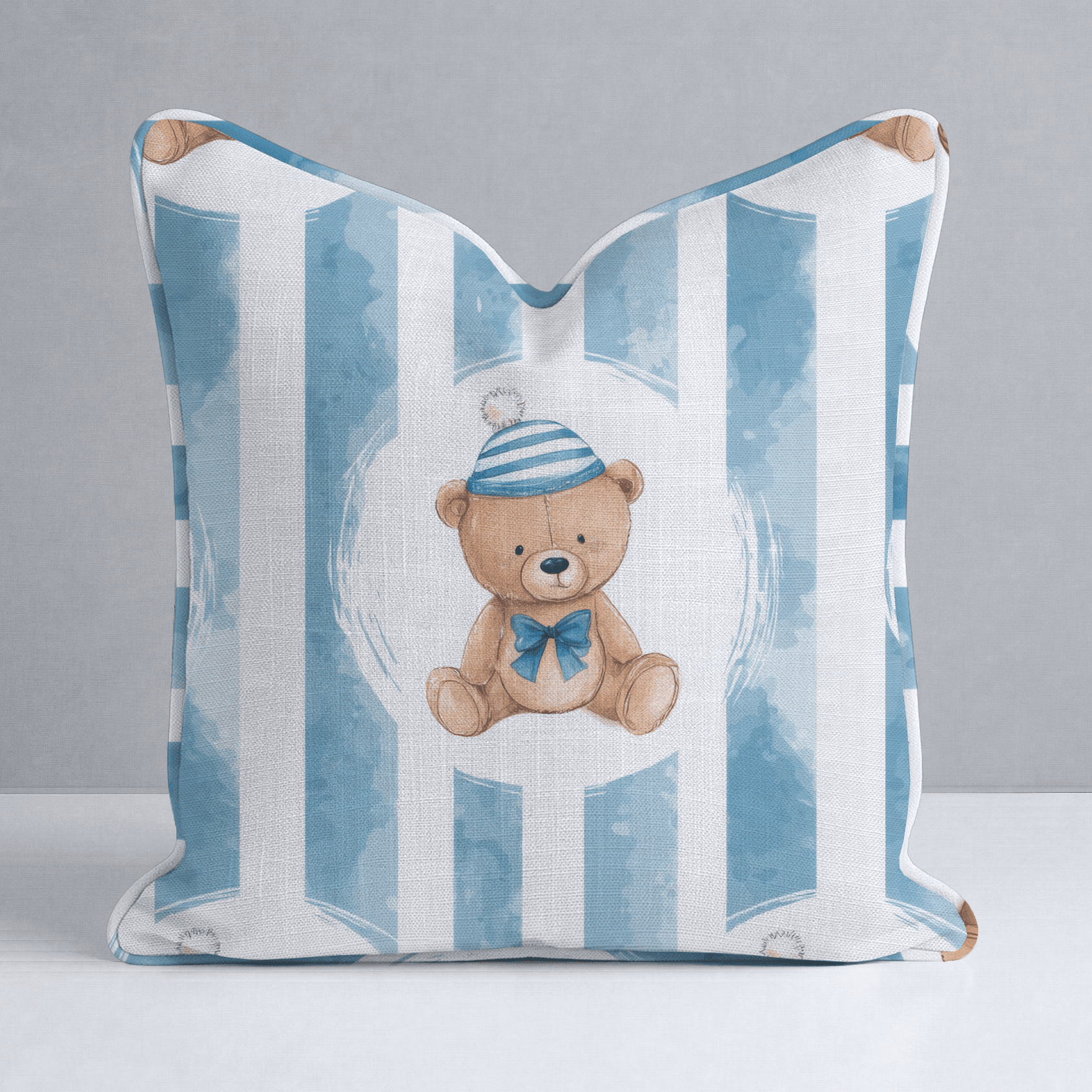 Classic Teddy Throw Pillow - Benton Lane Home - Lemon Park