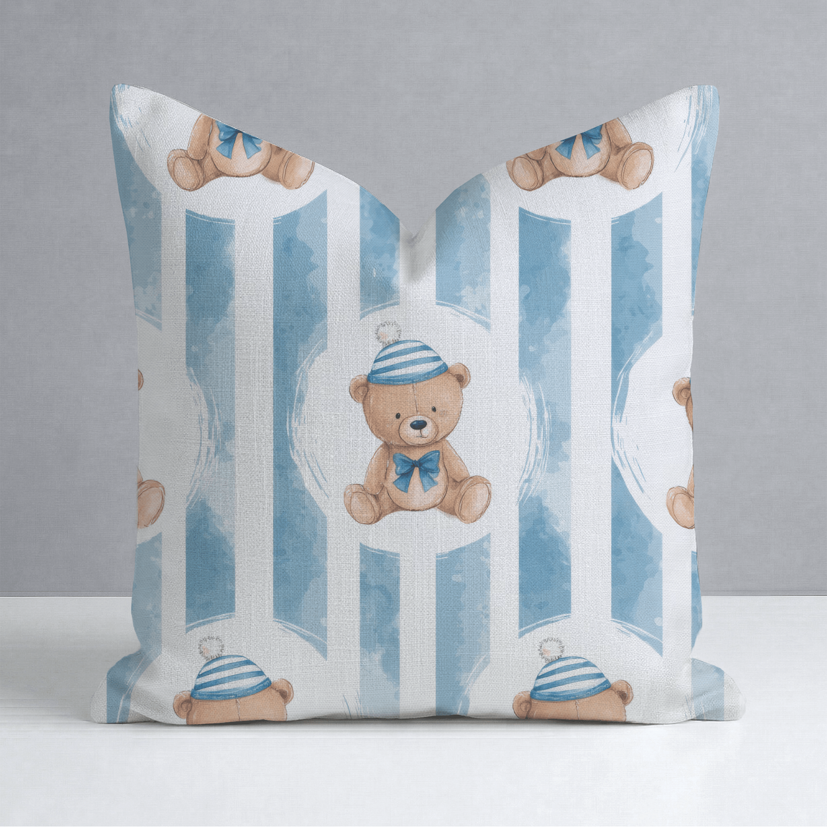 Classic Teddy Throw Pillow - Lemon Park