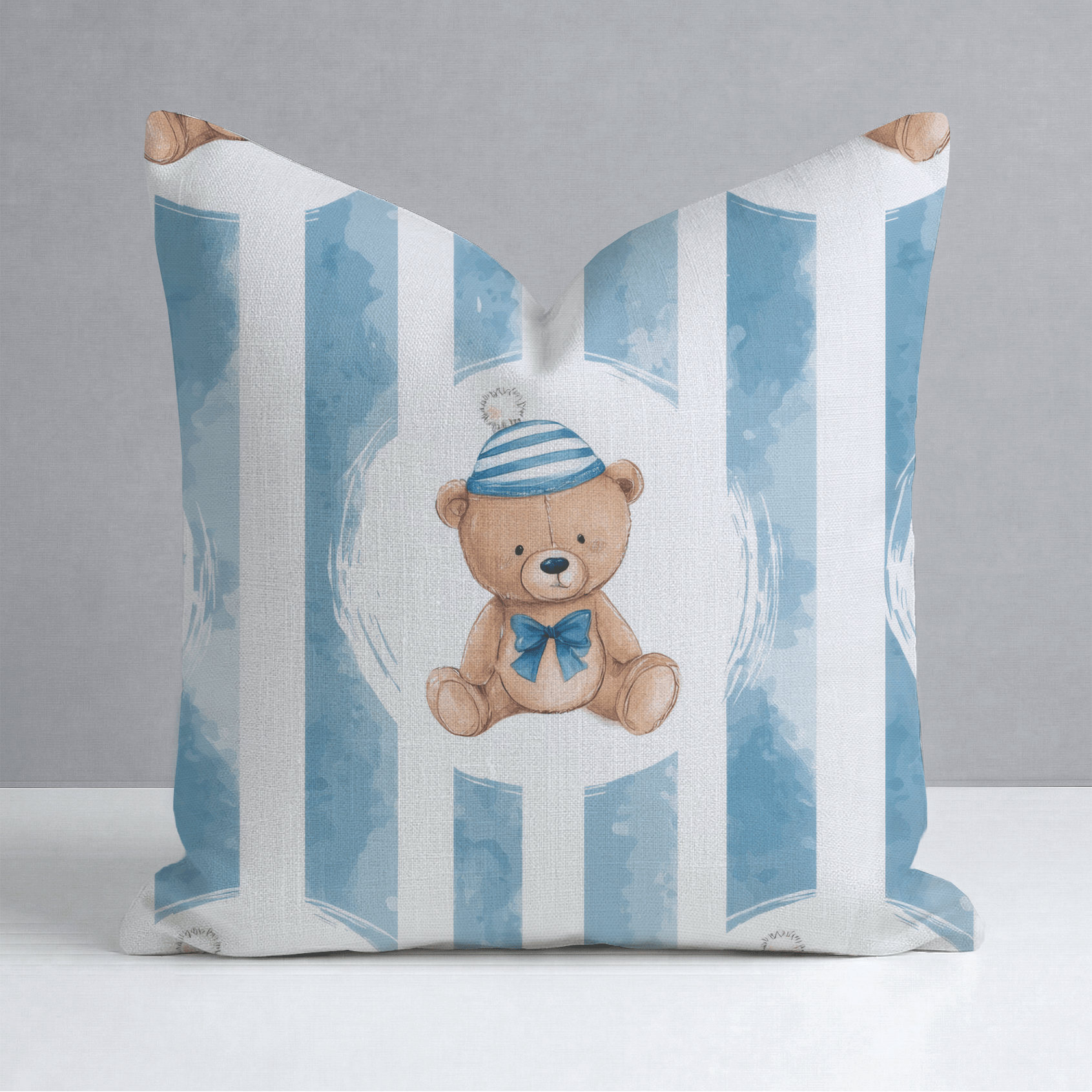 Classic Teddy Throw Pillow - Lemon Park