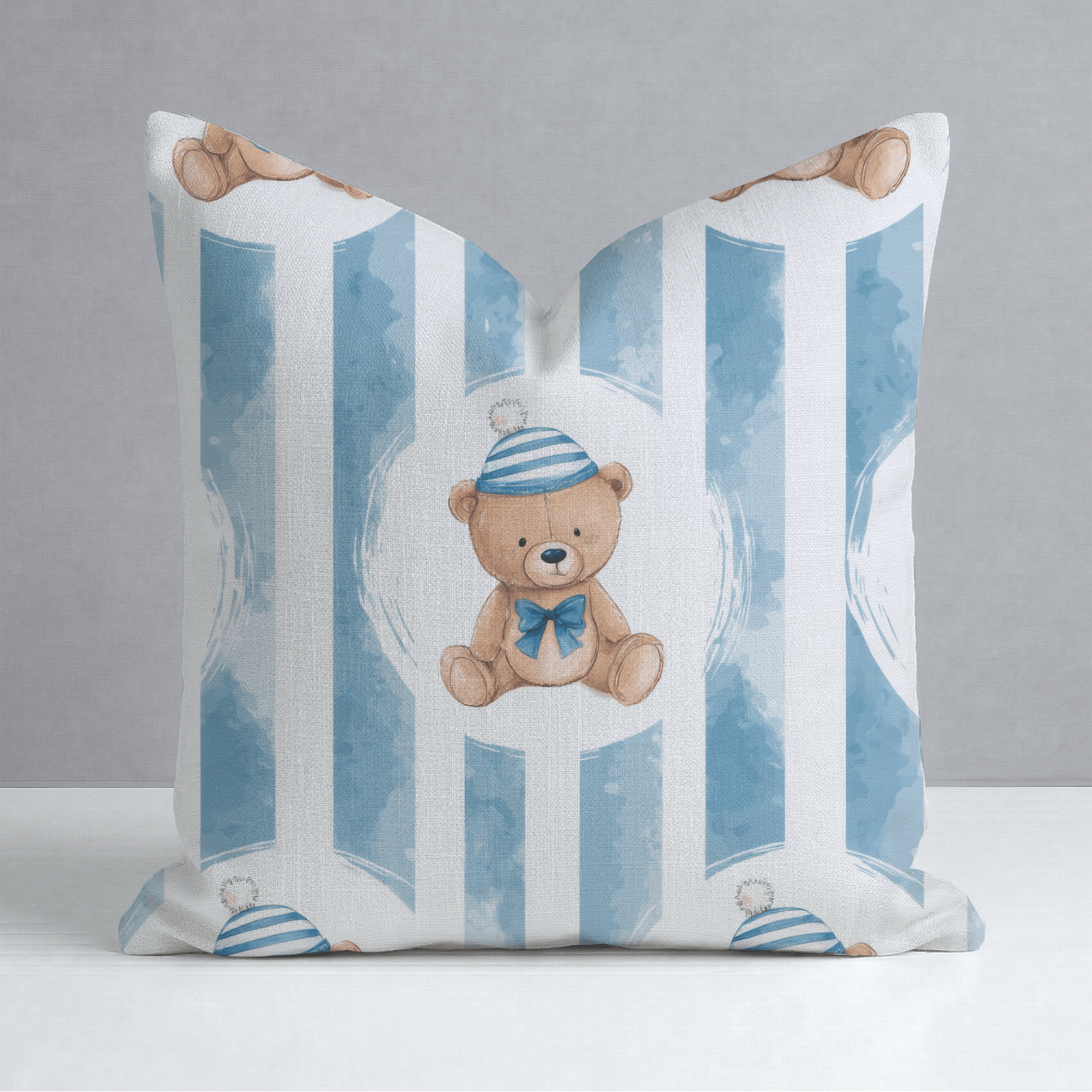 Classic Teddy Throw Pillow - Lemon Park