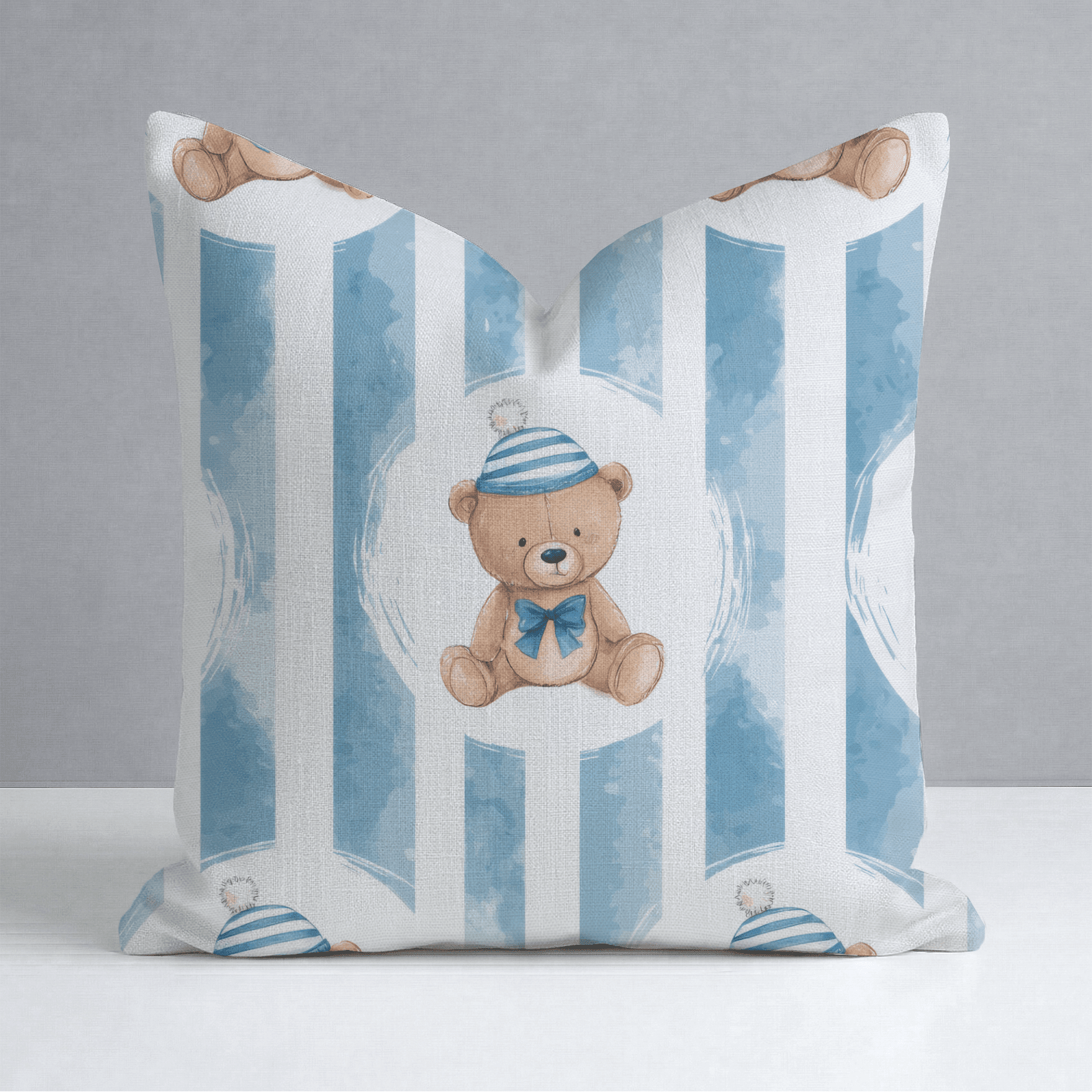 Classic Teddy Throw Pillow - Benton Lane Home - Lemon Park