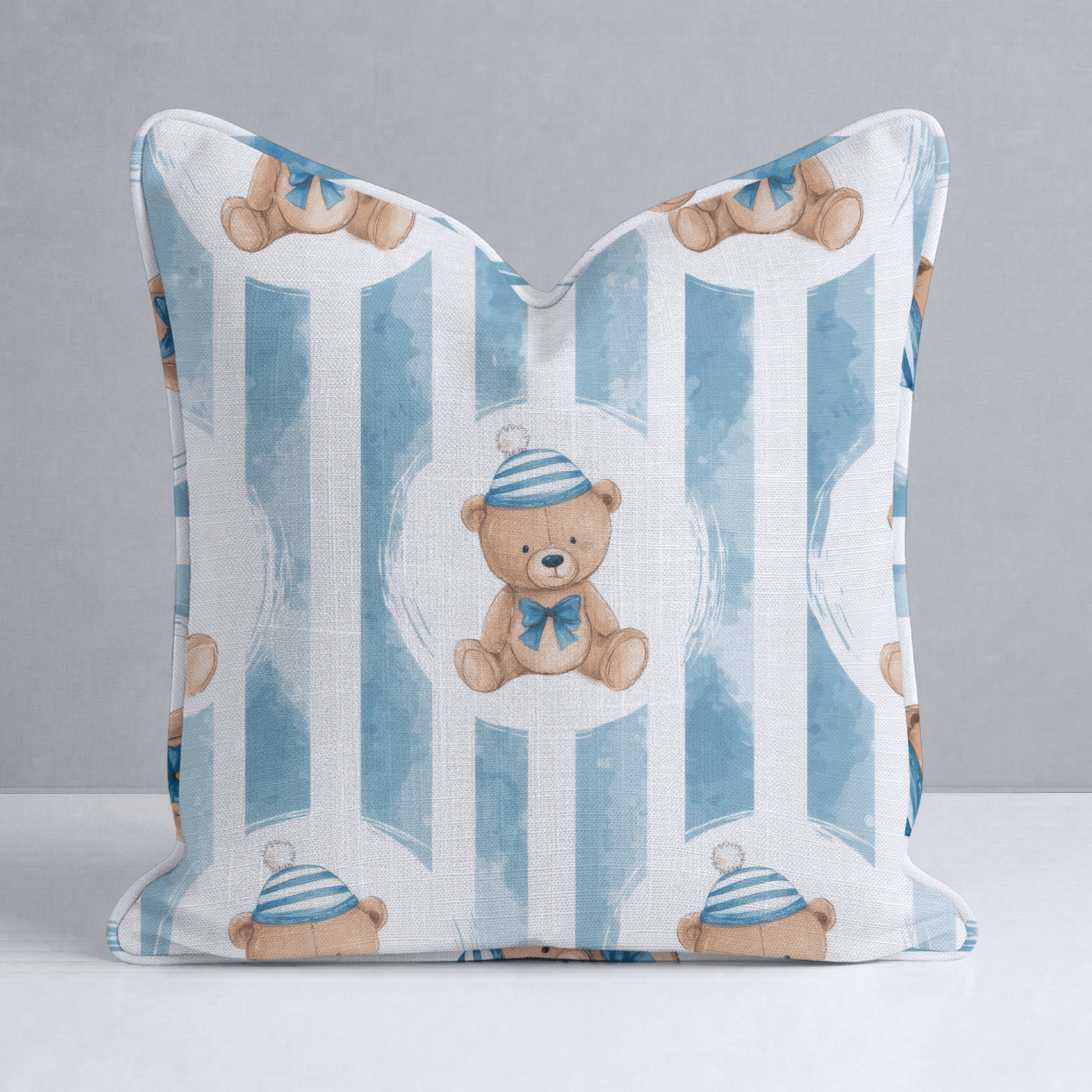 Classic Teddy Throw Pillow - Benton Lane Home - Lemon Park
