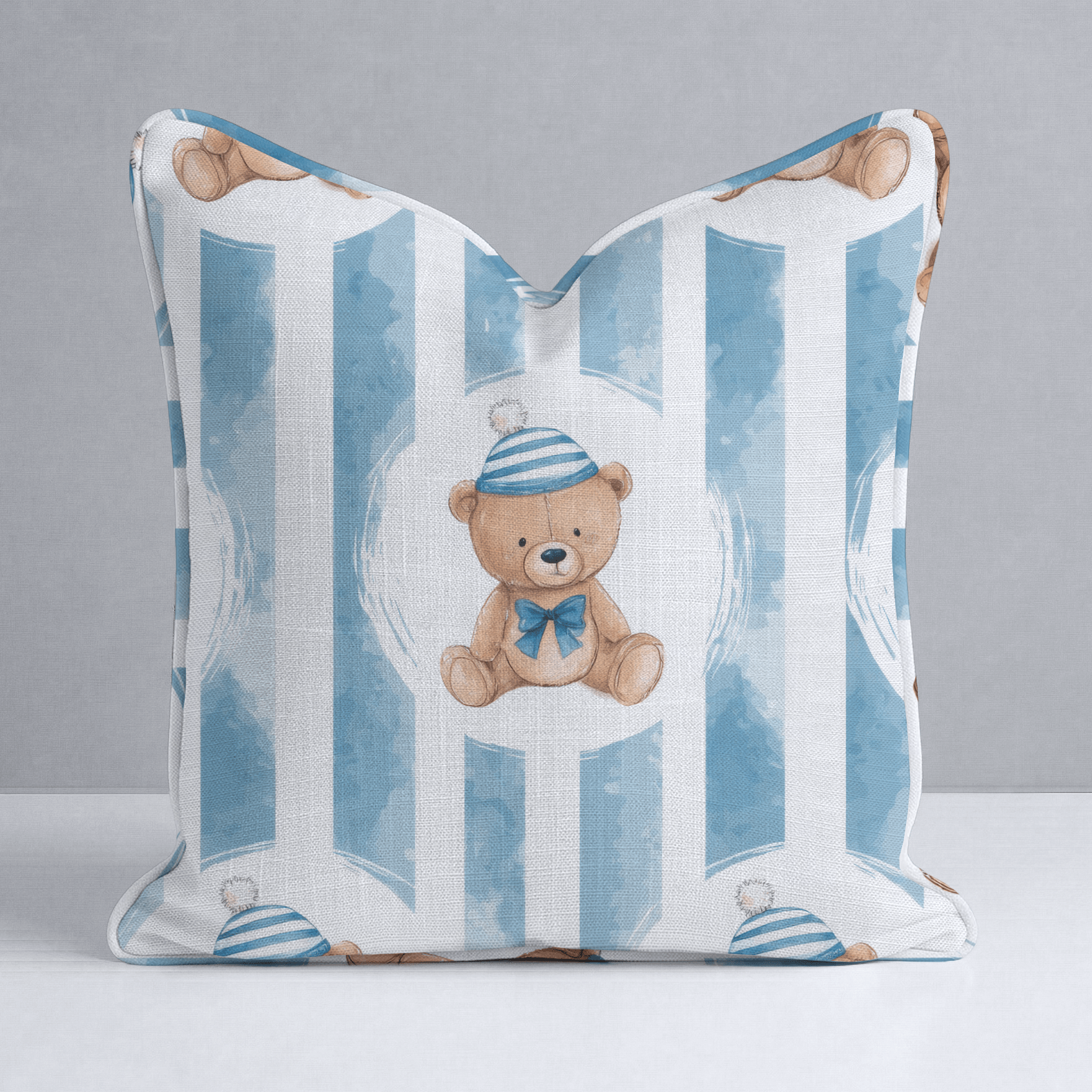 Classic Teddy Throw Pillow - Lemon Park