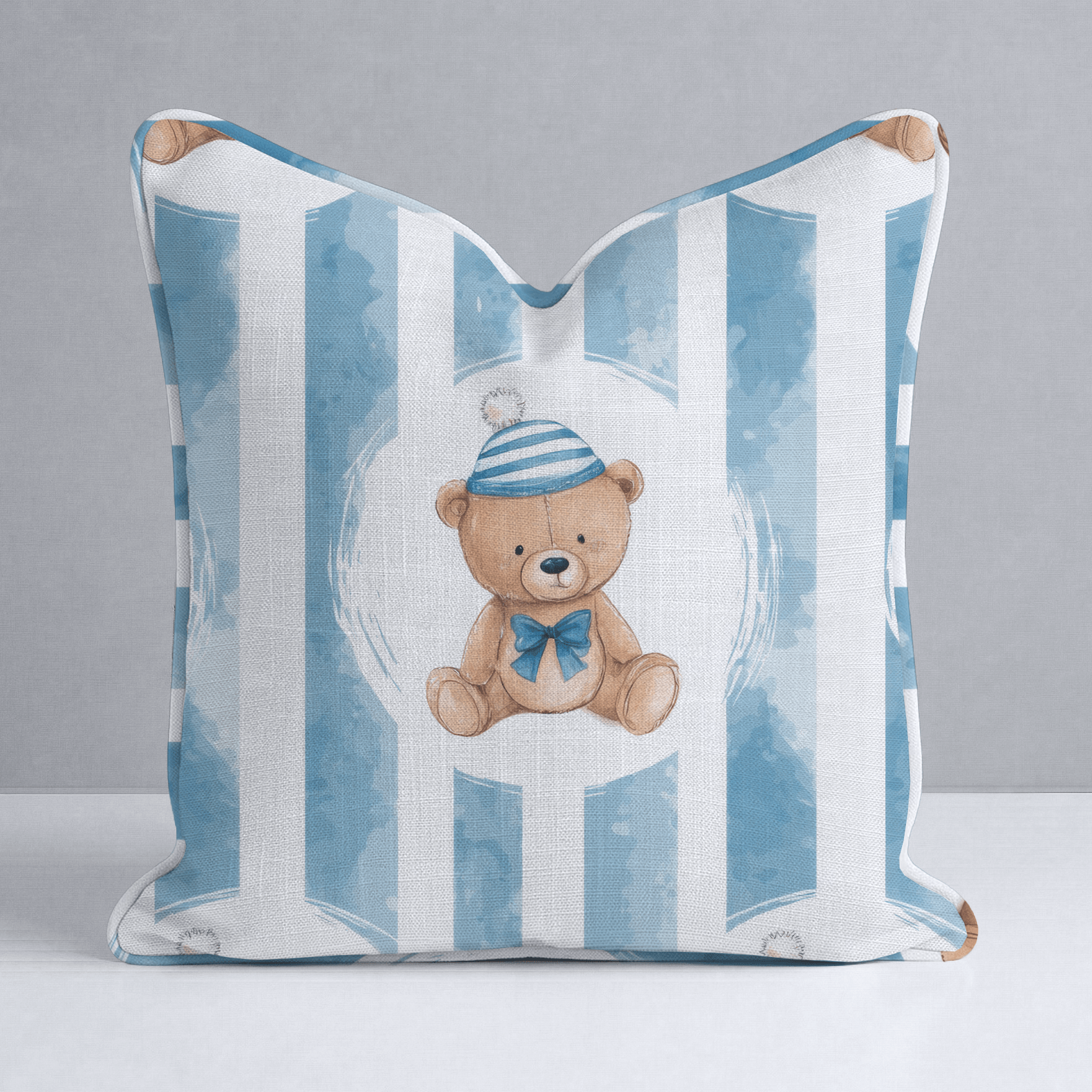 Classic Teddy Throw Pillow - Lemon Park