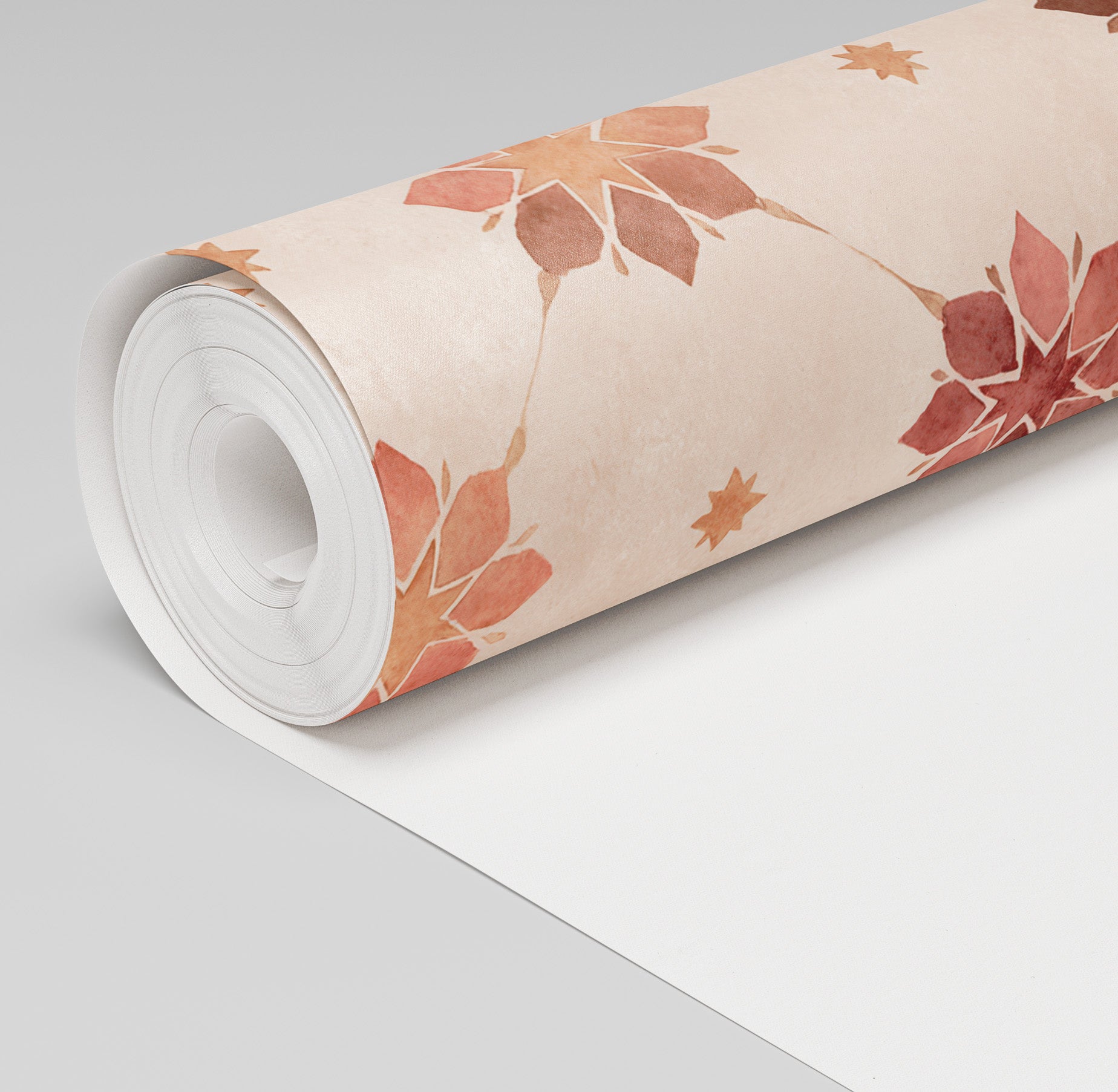 Clay Star Wallpaper - Benton Lane Home - Painted Paper