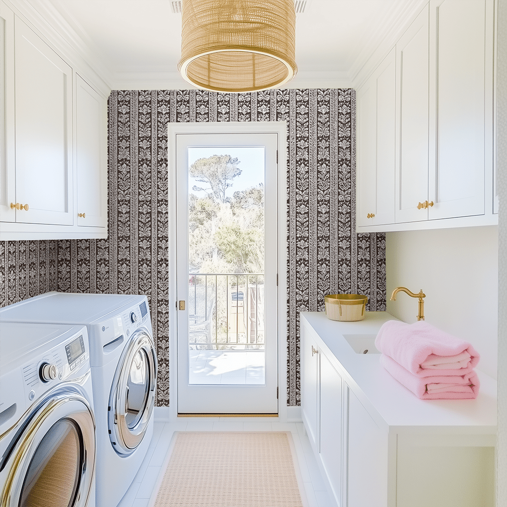 Claybourne Wallpaper - Benton Lane Home - Lemon Park