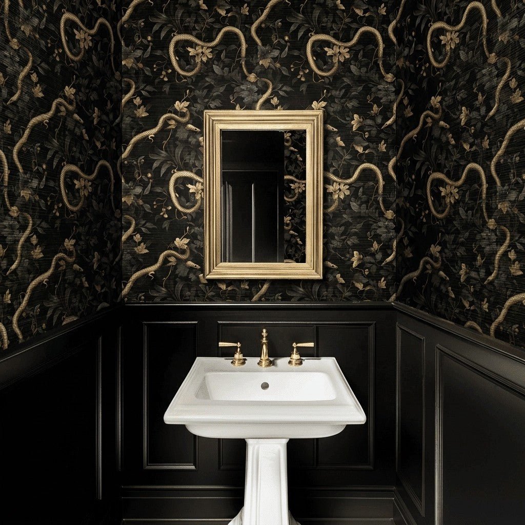 Cleopatra Faux Grasscloth Wallpaper - Painted Paper