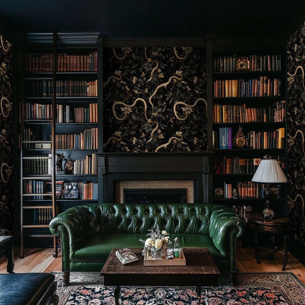 Cleopatra Wallpaper - Benton Lane Home - Painted Paper