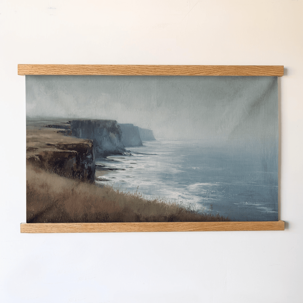 Cliff's Edge - Tapestry - Benton Lane Home - Painted Paper