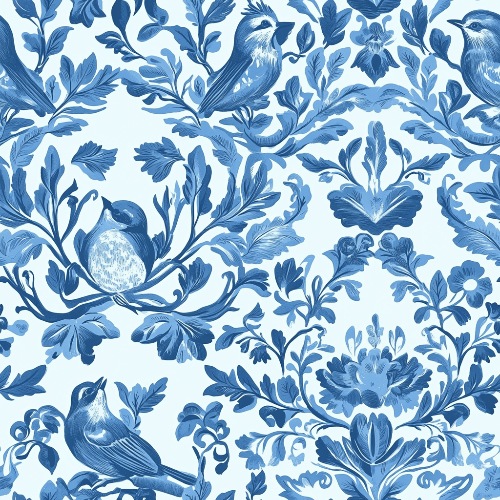 Clotilde Wallpaper - Painted Paper