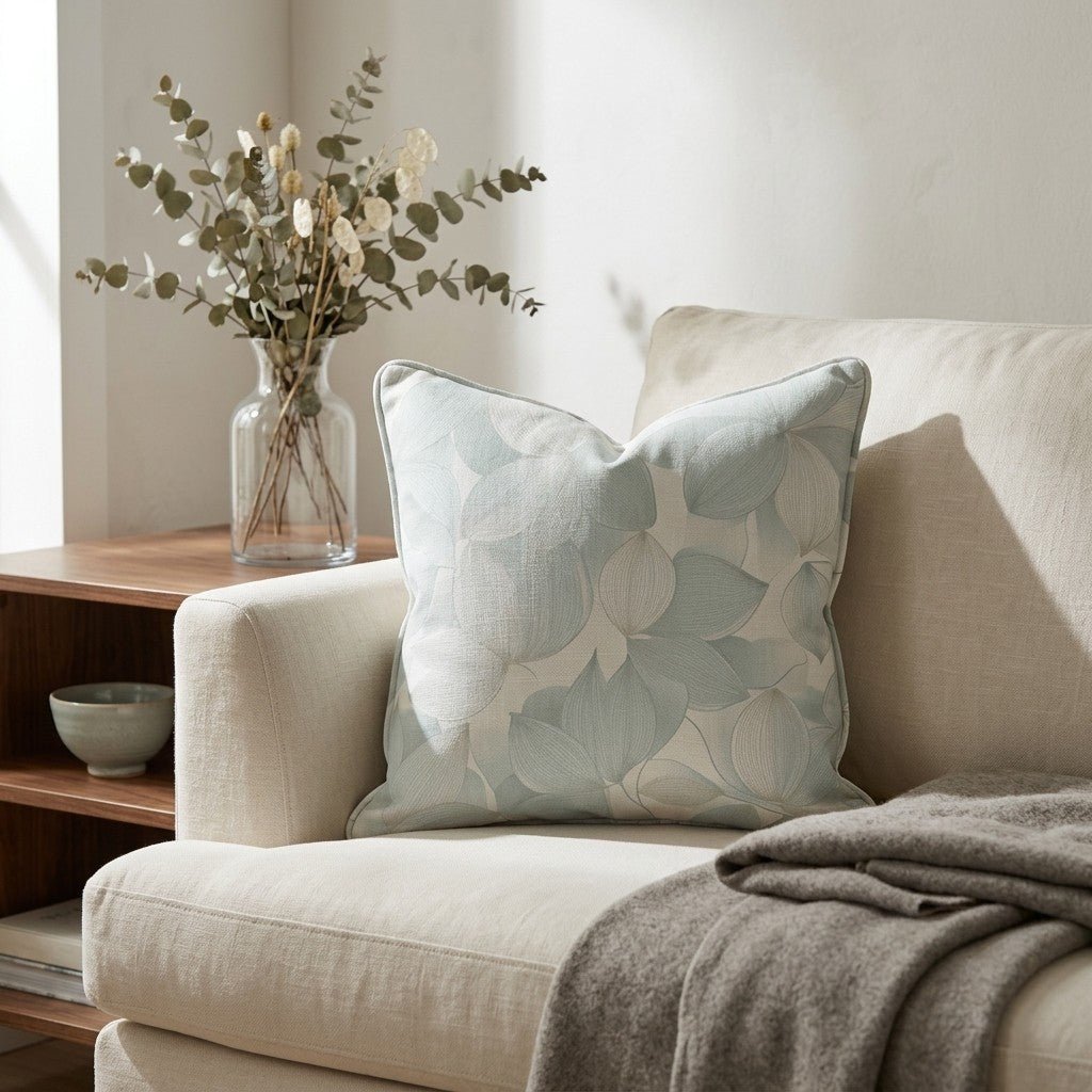 Cloud Flower Throw Pillow - Benton Lane Home - Lemon Park