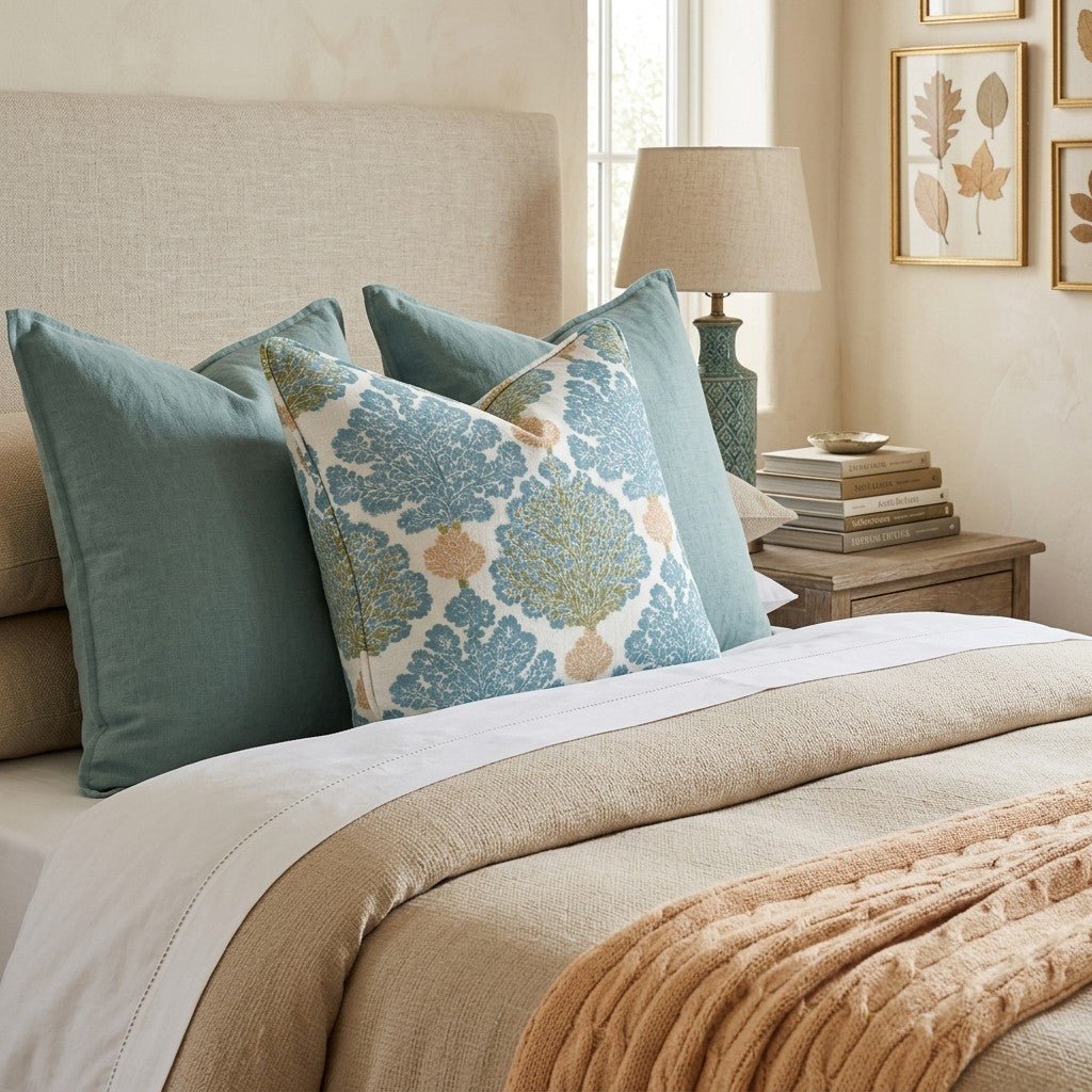 Clover Valley Throw Pillow - Benton Lane Home - Hillcroft Home