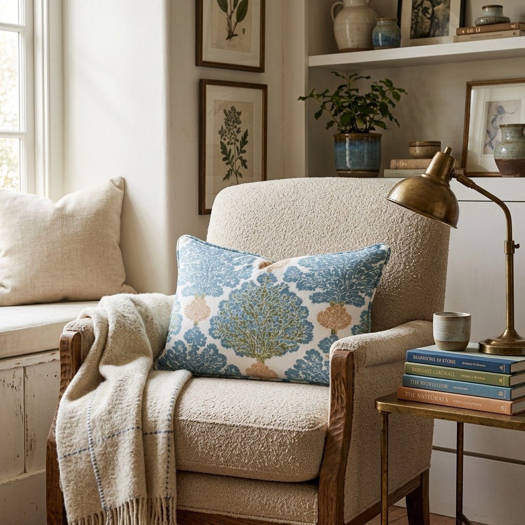Clover Valley Throw Pillow - Hillcroft Home