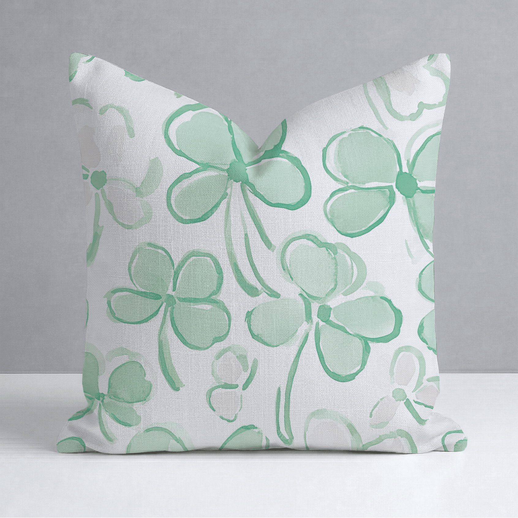 Clover's Bliss Throw Pillow - Benton Lane Home - Lemon Park