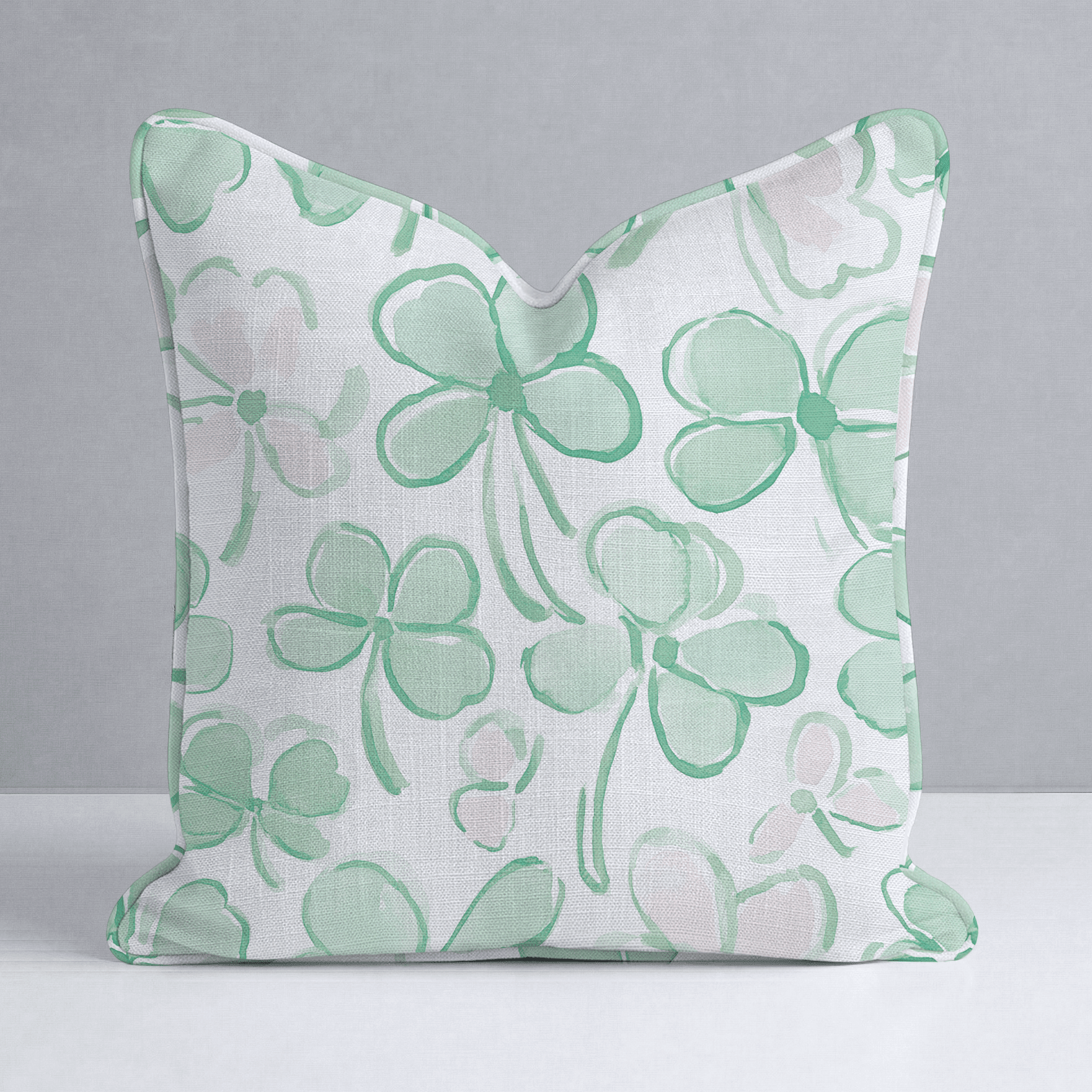 Clover's Bliss Throw Pillow - Benton Lane Home - Lemon Park