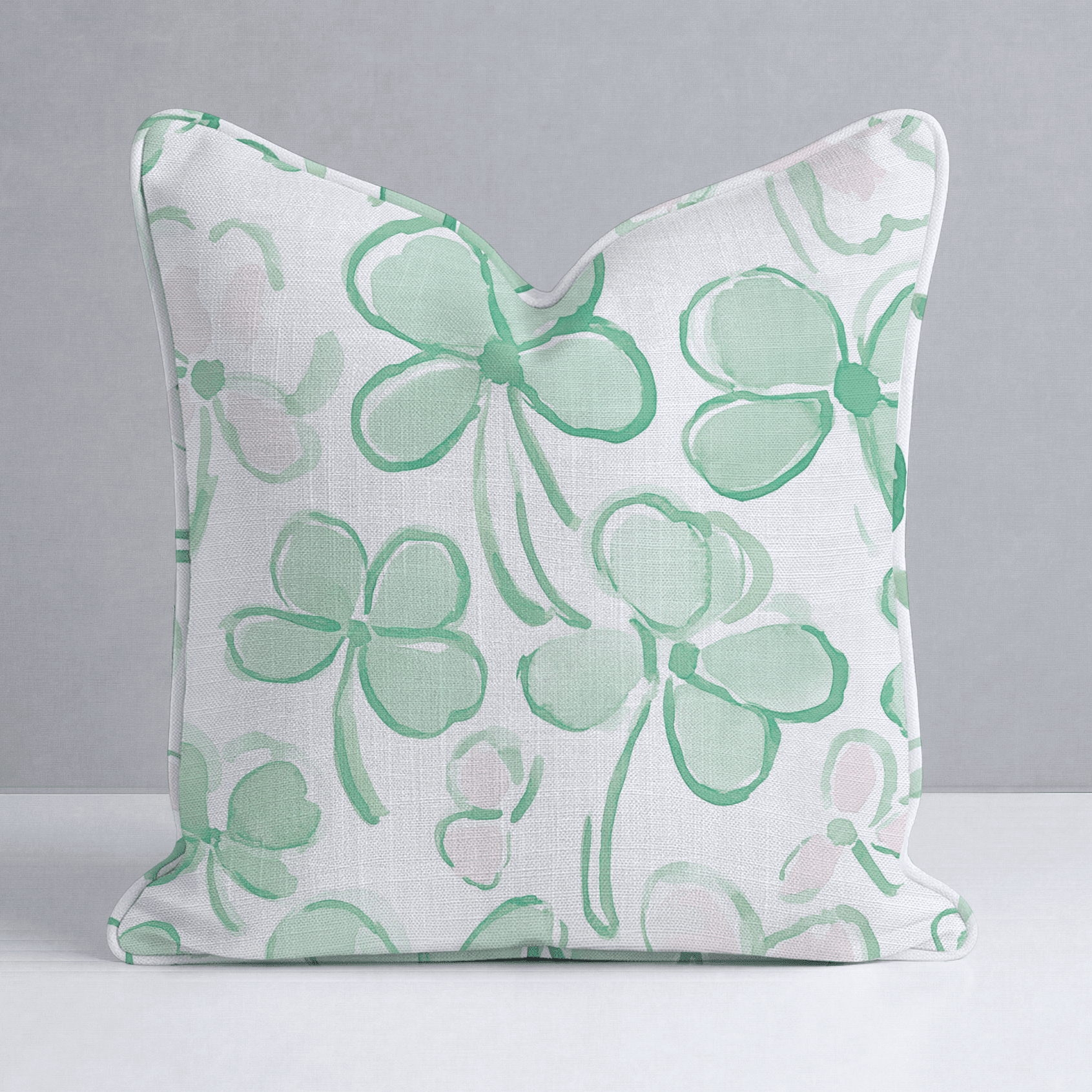 Clover's Bliss Throw Pillow - Benton Lane Home - Lemon Park