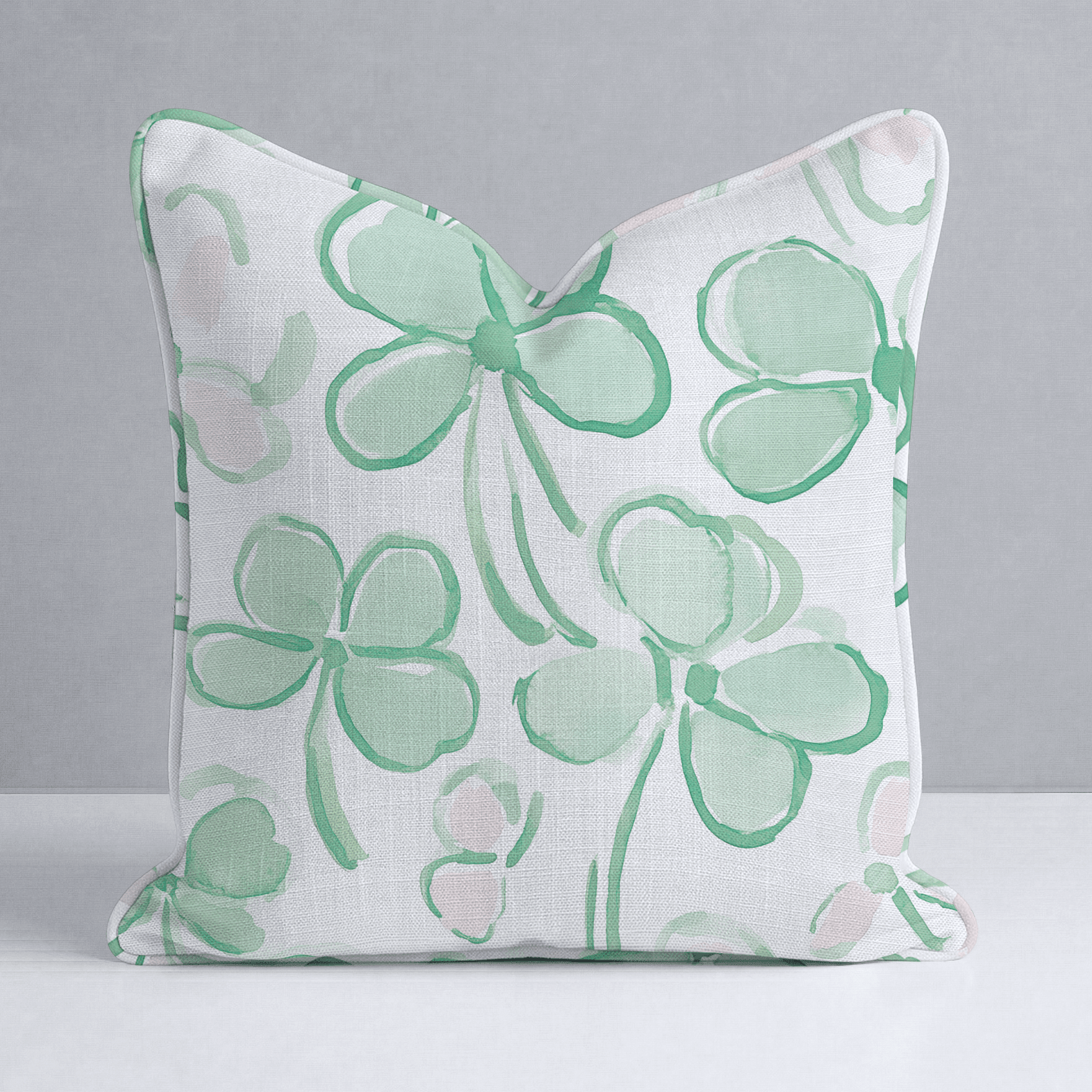 Clover's Bliss Throw Pillow - Benton Lane Home - Lemon Park