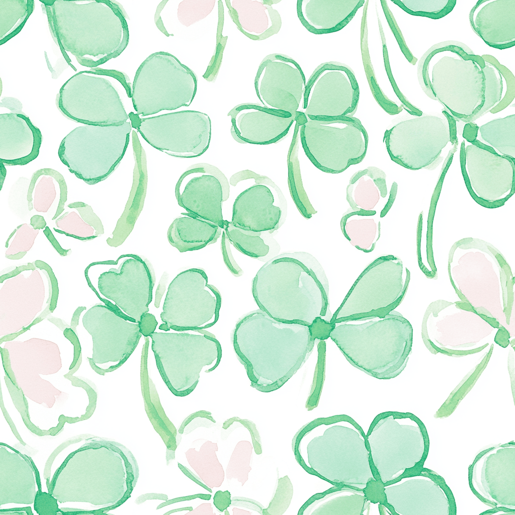 Clover's Bliss Wallpaper - Lemon Park
