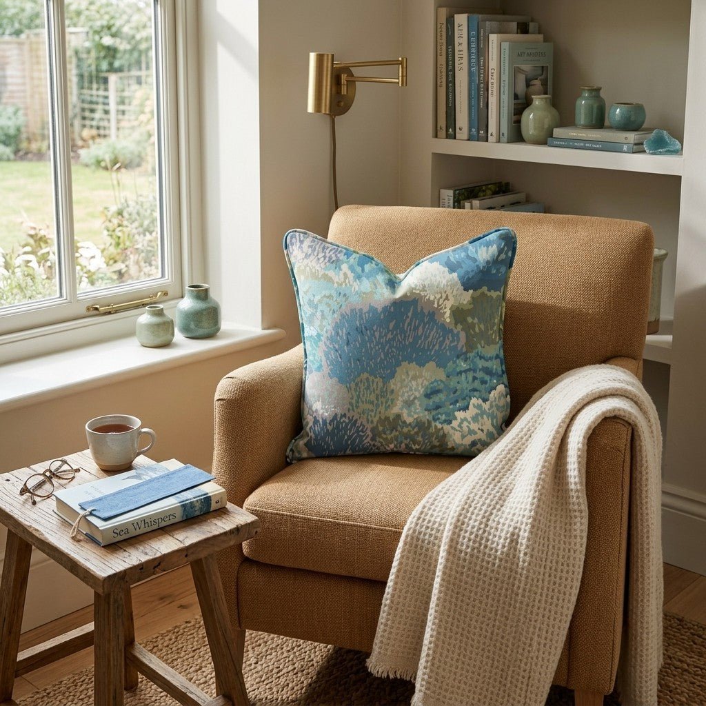 Coastal Charm Throw Pillow - Benton Lane Home - Hillcroft Home